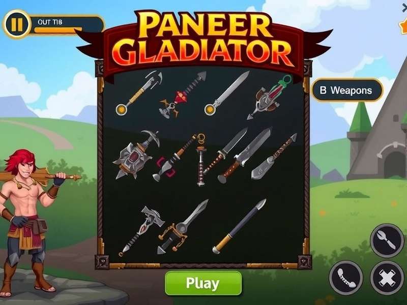 Paneer Gladiator Gameplay Screenshot